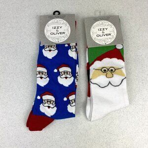 Izzy and Oliver Santa Sock Bundle NWT